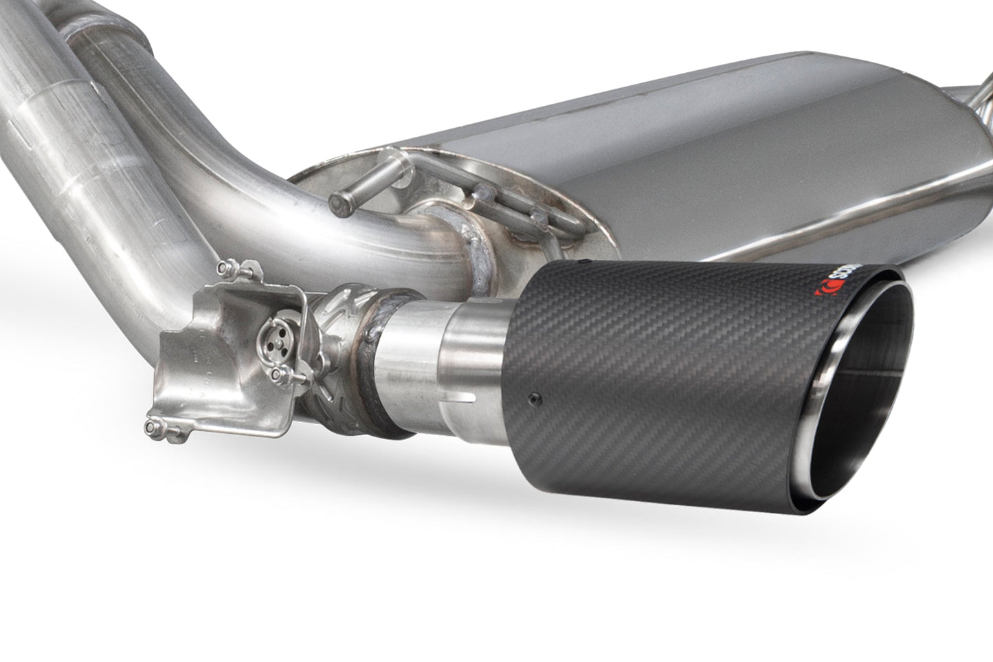 Scorpion SFD084CF Ford Focus MK3 RS Cat-Back System With Electronic Valve | ML Performance US US