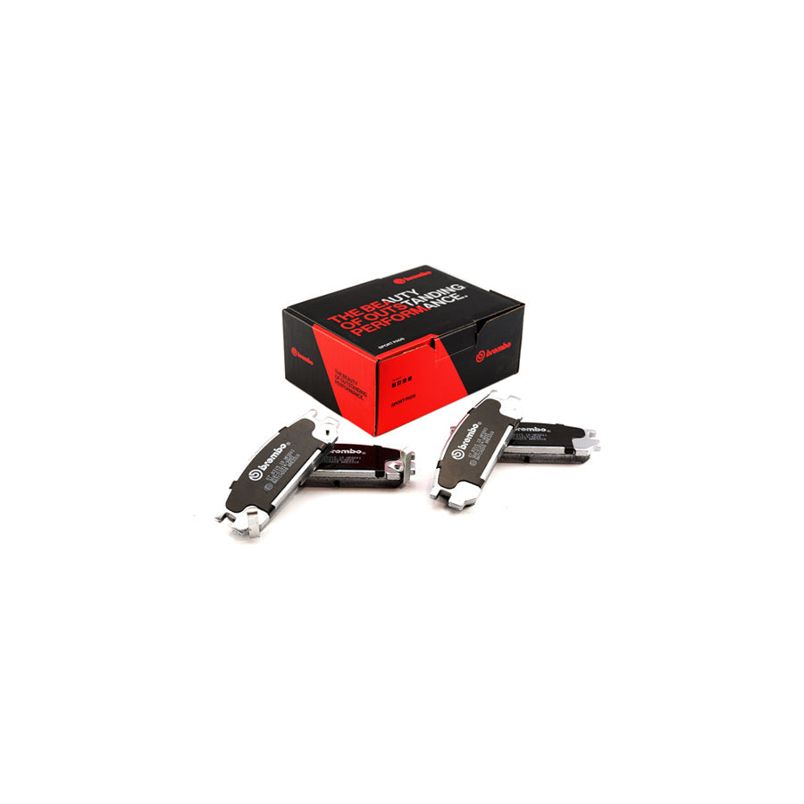 Brembo 07.B315.18 Subaru Rear HP2 High Performance Brake Pad Set (Inc. Impreza, Legacy, SVX) | ML Performance US Car Parts