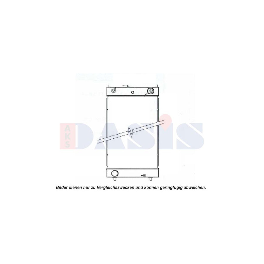 AKS Dasis 450100N Engine Radiator