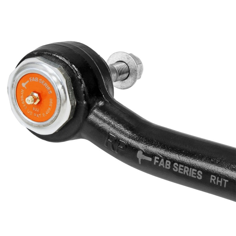 RockJock Jeep JL/JK Wrangler RockNut Billet Al Tie Rod w/ 1T Taper Ends (Chromoly 1-5/8in Dia.)
