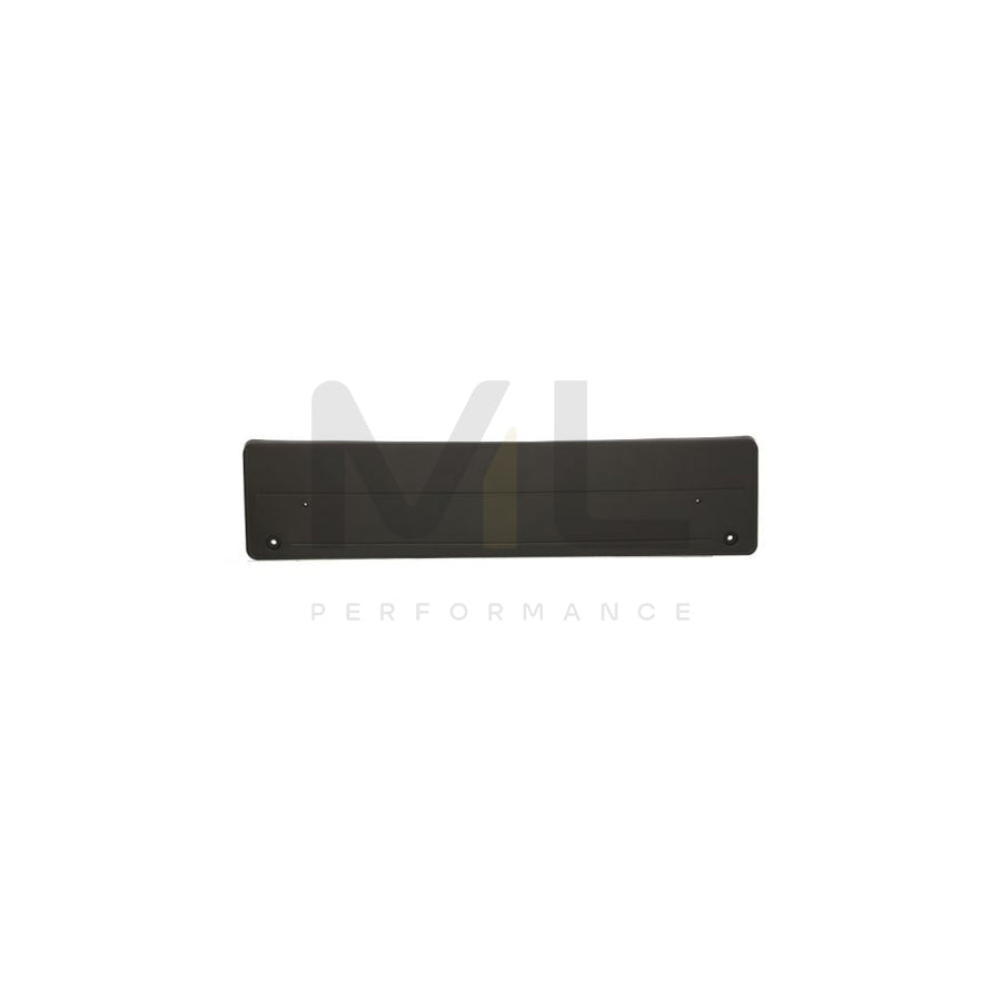 BLIC 6502-07-0096920P Number plate holder for BMW X5 (E70) Front, Black, frameless | ML Performance Car Parts