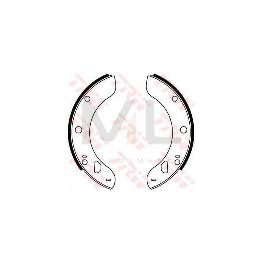 TRW GS6091 Brake Shoe Set for FORD TRANSIT | ML Performance Car Parts
