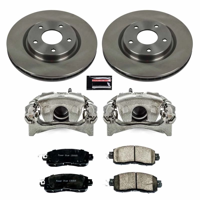 PowerStop Power Stop 14-17 Nissan Leaf Front Autospecialty Brake Kit w/Calipers