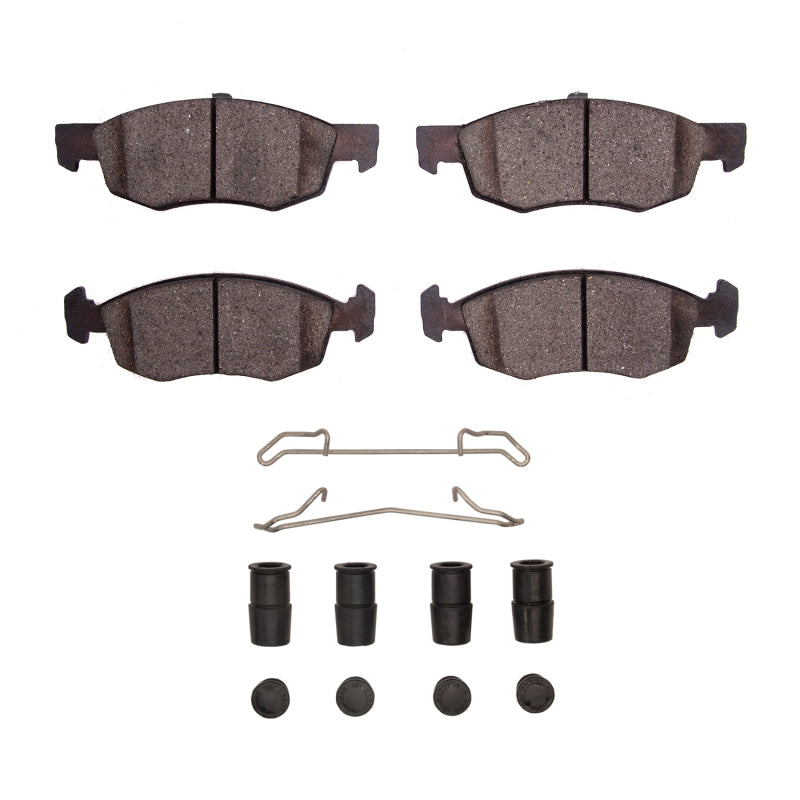 DFC 15-18 Dodge Vision (Mexico) Front 3000 Ceramic Brake Pads and Hardware Kit