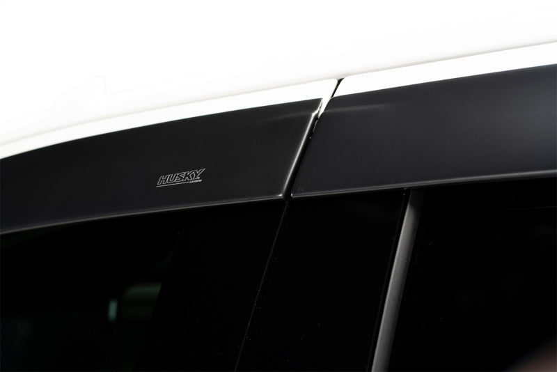 Husky Liners 07-13 Chevrolet Silverado 1500/2500/3500HD CC Ventvisor Low Profile 4pc - Matte Black