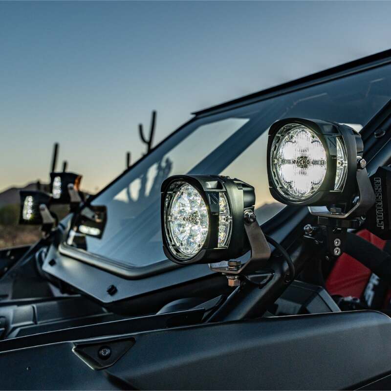 Nacho Offroad Technology Nacho Lighting Quatro Combo 4in. Offroad LED Light - Pair