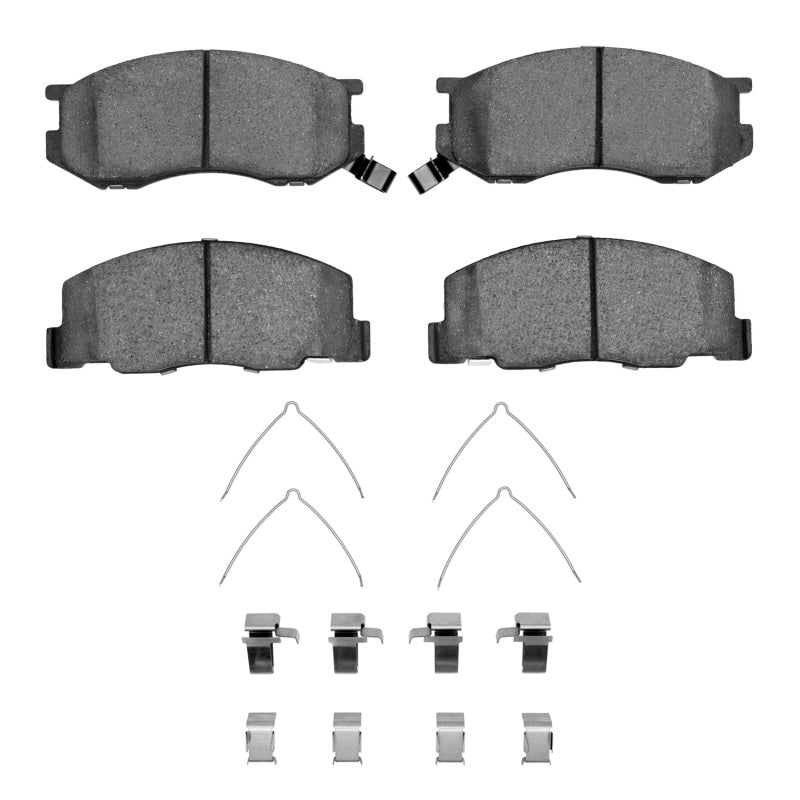 R1 Concepts R1 91-97 Toyota Previa Front Euro Ceramic Brake Pads and Hardware Kit