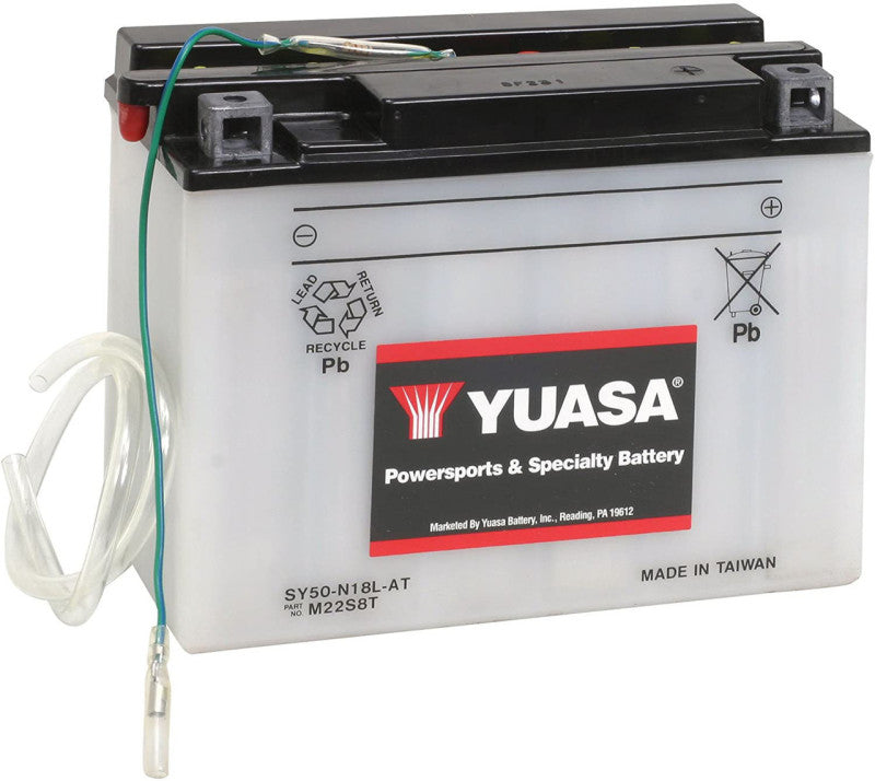 Yuasa Battery Yuasa SY50-N18L-AT Yumicron 12-Volt Battery
