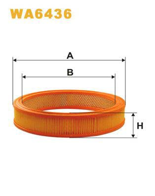 WIX Filters WA6436 Air Filter