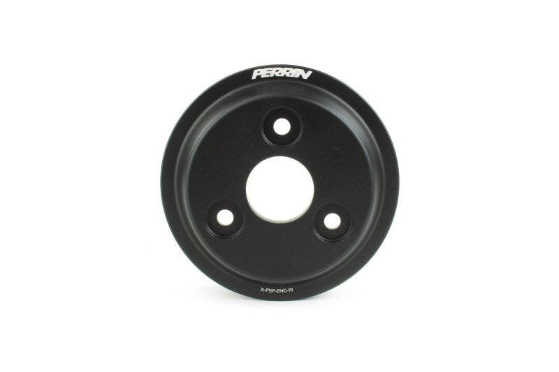 Perrin Performance PERRIN 22-26 Subaru WRX / 21-25 Crosstrek / 20-25 LGT/OBXT/FXT Lightweight Water Pump Pulley - Black