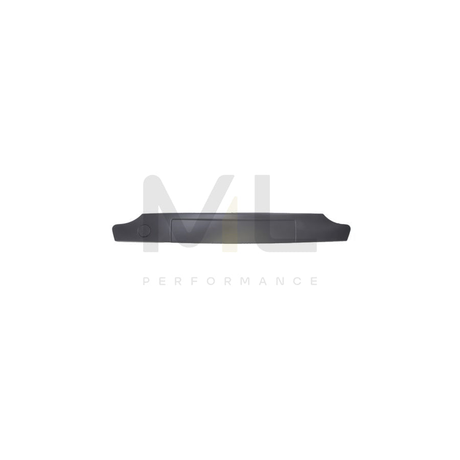 BLIC 5510-00-6006920P Number plate holder for RENAULT Twingo II Hatchback Front, Black, frameless | ML Performance Car Parts