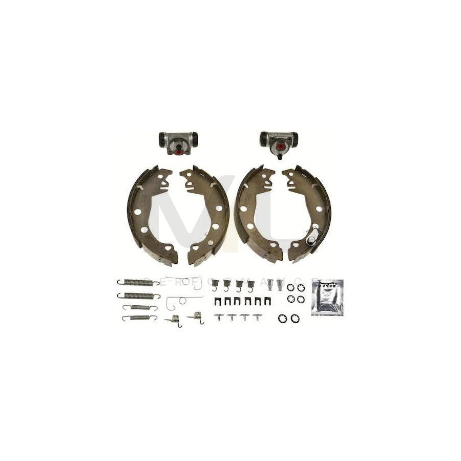TRW Brake Kit BK1140 Brake Shoe Set with wheel brake cylinder | ML Performance Car Parts