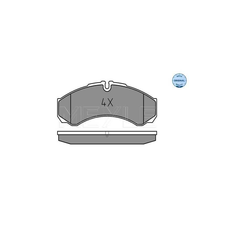 Meyle 025 291 2120 Brake Pad Set For Iveco Daily
