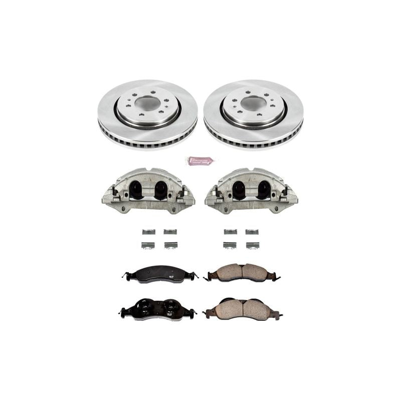 PowerStop Power Stop 07-09 Lincoln Navigator Front Autospecialty Kit w/Cals
