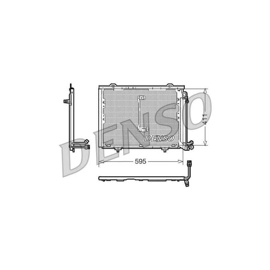 DENSO DCN17013 Air Conditioning Condenser