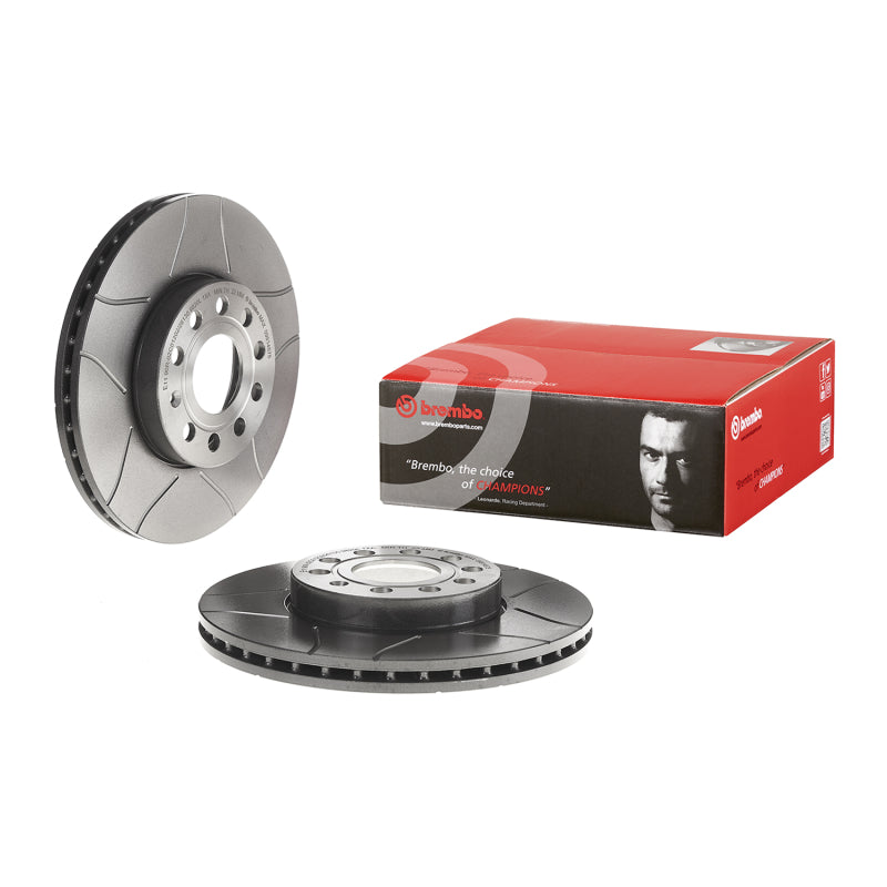 Brembo OE Brembo Audi/VW/Skoda 285mmx25mm Front Max Premium UV Coated OE Equivalent Rotor