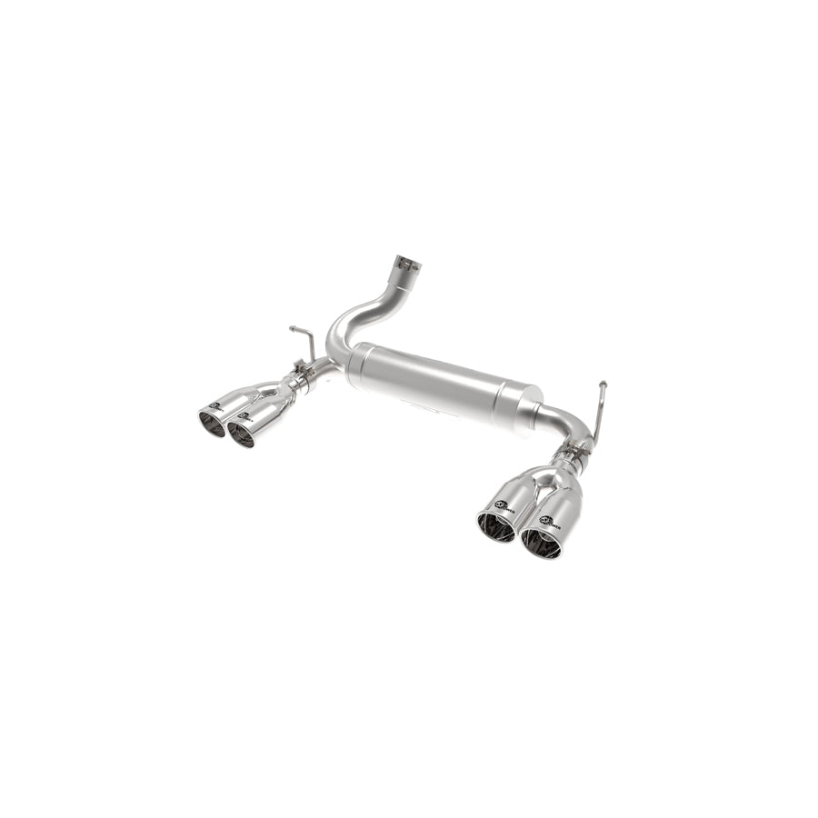 aFe 49-48086-P Axle-Back Exhaust System Jeep Wrangler (JK) 07-18 V6-3.6/3.8L | ML Performance US Car Parts