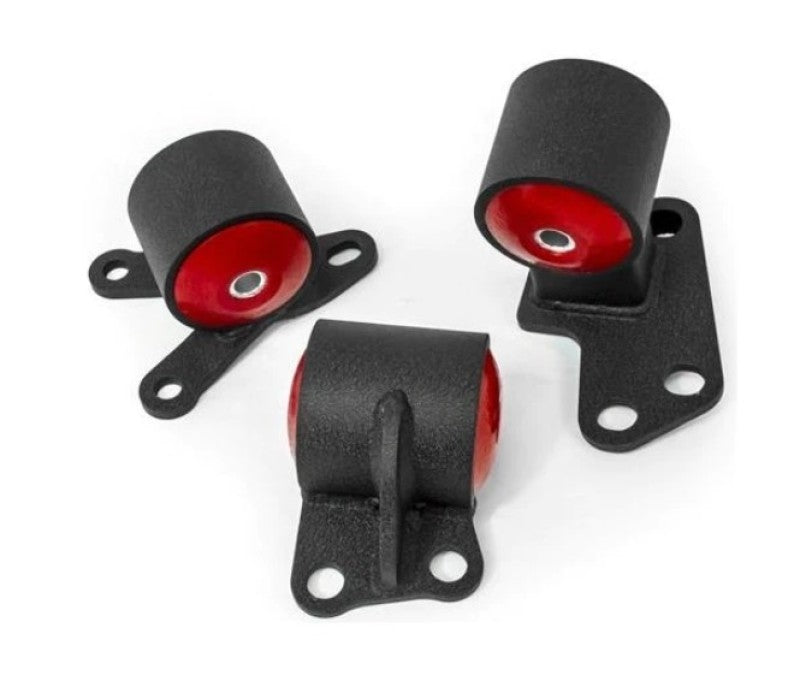 Innovative Mounts Innovative 92-95 Civic B/D Series Black Steel Mounts 85A Bushings (Auto to Manual Hydro 2 Bolt)