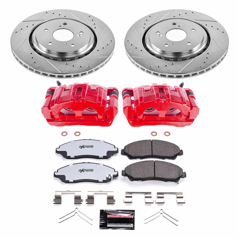 PowerStop Power Stop 14-16 Acura MDX Front Z36 Truck & Tow Kit w/Cals