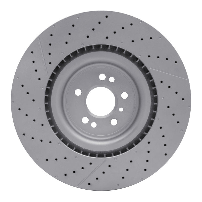 DFC 12-19 Mercedes-Benz GLE63 AMG Front Drilled GeoSPEC Coated Rotor and Slotted