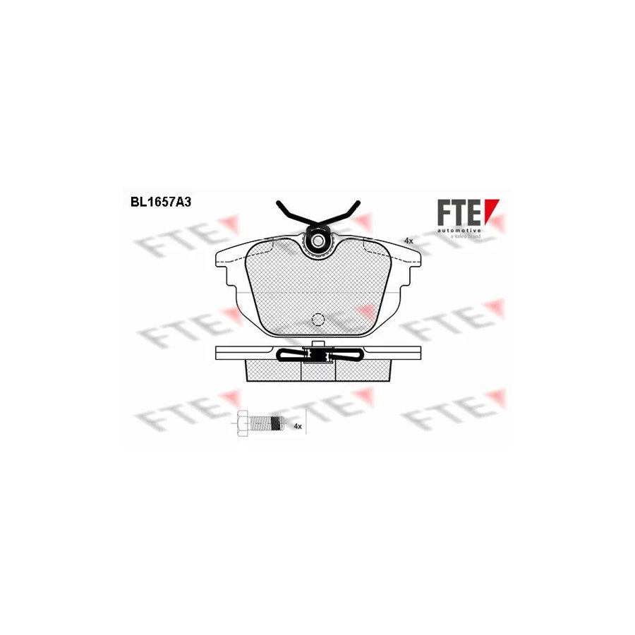 FTE 9010272 Brake Pad Set