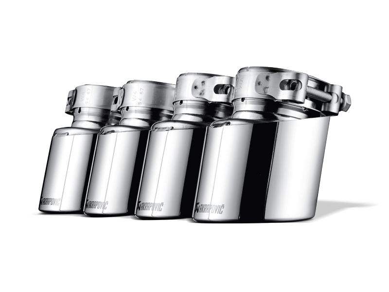 Akrapovic Akrapovic 09-14 BMW X5M (E70) Tail Pipe Set (Titanium)