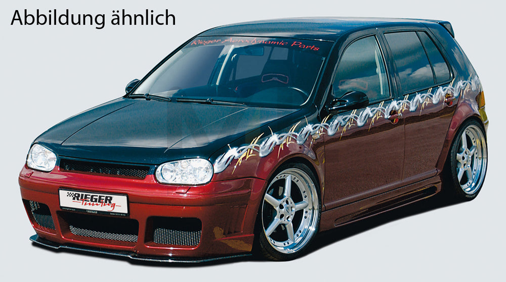 Rieger 00059015 VW Mk4 Golf Front Bumper 4 | ML Performance UK Car Parts