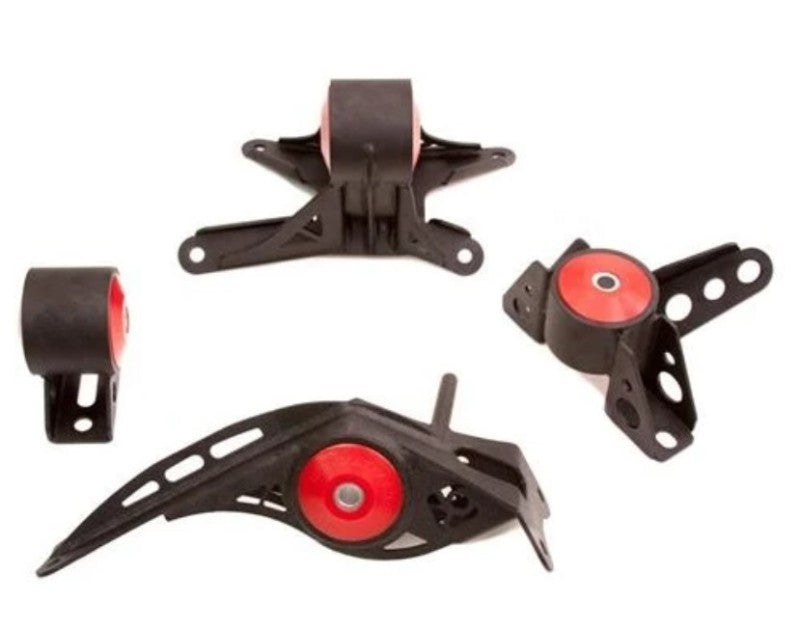 Innovative Mounts Innovative 10-15 Lotus Evora 2GR-FE/2GR-FZE Black Steel Mounts 75A Bushings