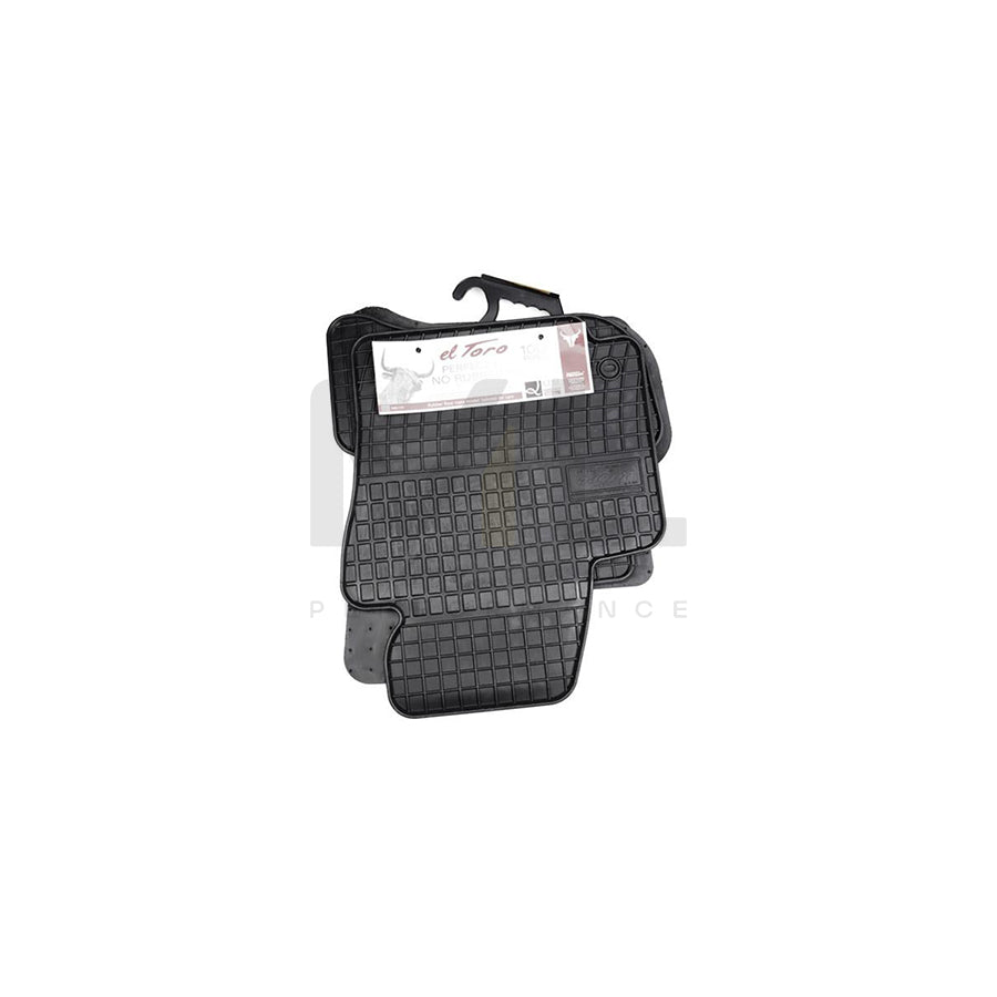 FROGUM Tailored 0403 Floor mat set Elastomer, Front and Rear, Quantity: 4, Black, (LHD)