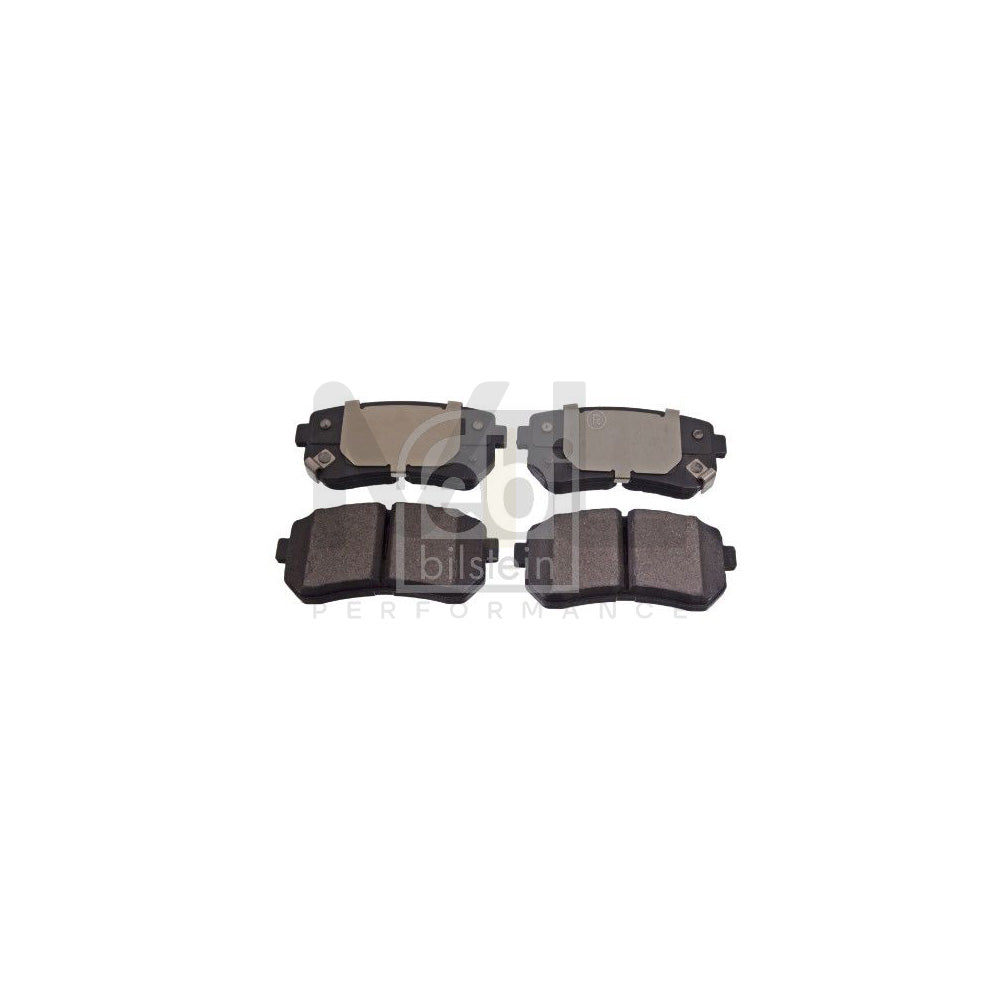 Febi Bilstein 116384 Brake Pad Set Rear Axle, With Acoustic Wear Warning