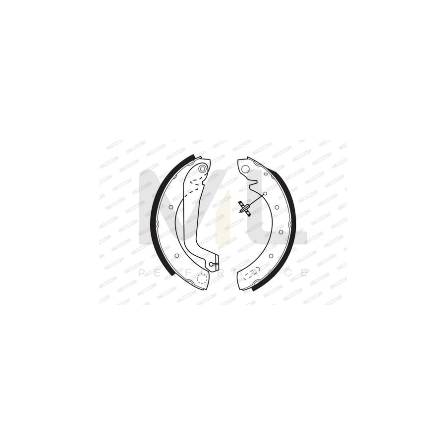 FERODO PREMIER FSB517 Brake Shoe Set with accessories | ML Performance Car Parts