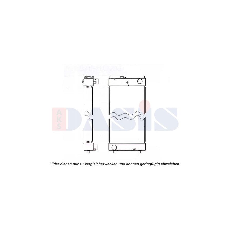 AKS Dasis 450156N Engine Radiator