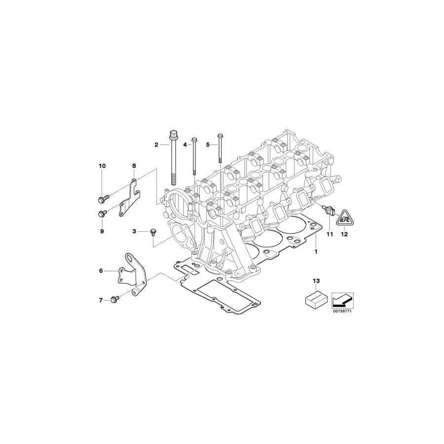 Genuine BMW 11122247889 E46 E39 Loop (Inc. 318d, 320d & 520d) | ML Performance US Car Parts