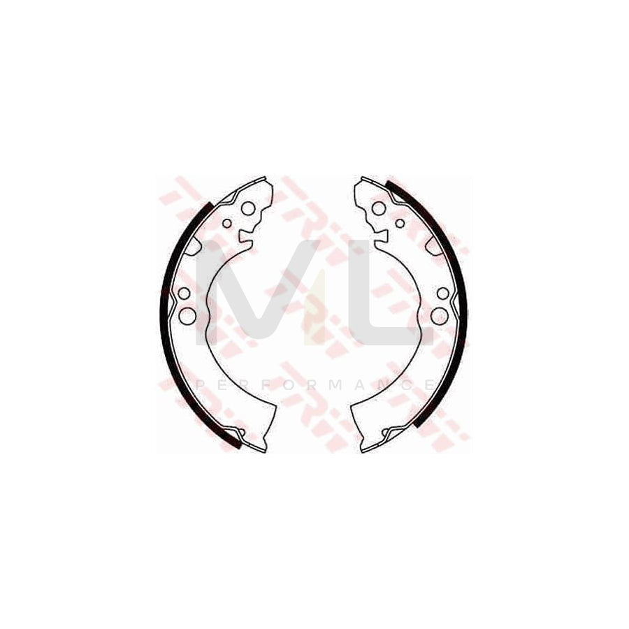 TRW GS8157 Brake Shoe Set for NISSAN Micra I Hatchback (K10) | ML Performance Car Parts
