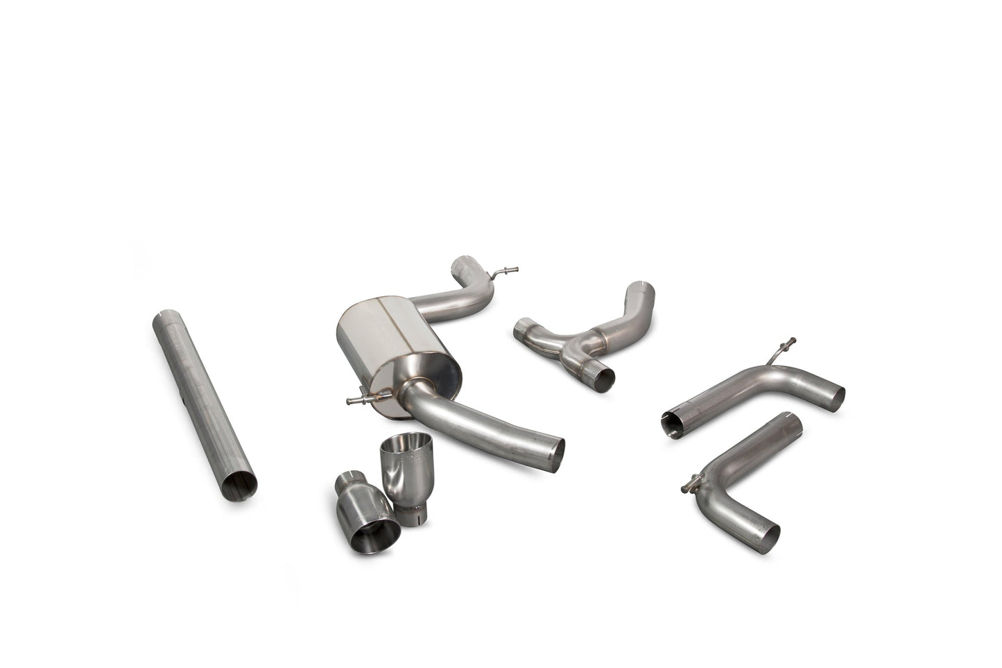 Scorpion SVWS056 VW Golf Mk7.5 Gti Non-Resonated Cat-Back System | ML Performance US US