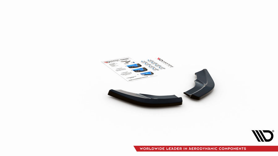 Maxton Design Mercedes Benz A-Class W176 Rear Side Splitters V.2