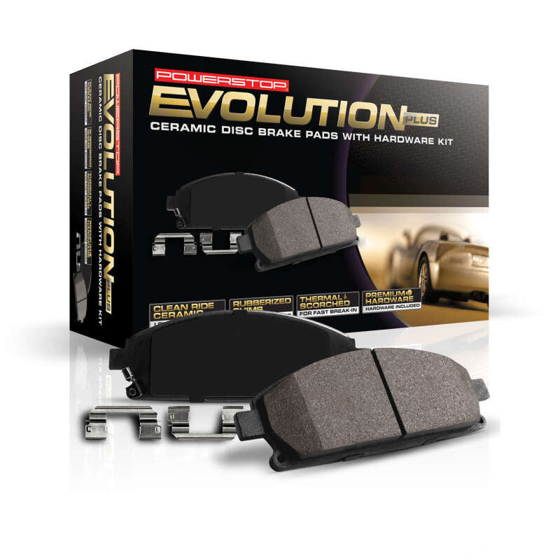 PowerStop Power Stop 06-13 Suzuki Grand Vitara Front Z17 Evolution Ceramic Brake Pads w/Hardware