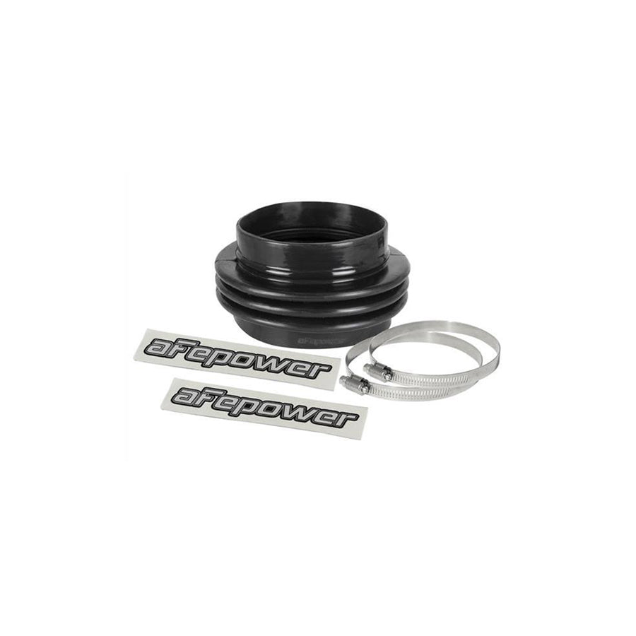 aFe 59-00112 (5 IN ID to 4-1/2 IN ID x 3-1/4 IN L) Straight Reducing Bellow-Coupler - Black Replacement Coupling Kit | ML Performance US Car Parts