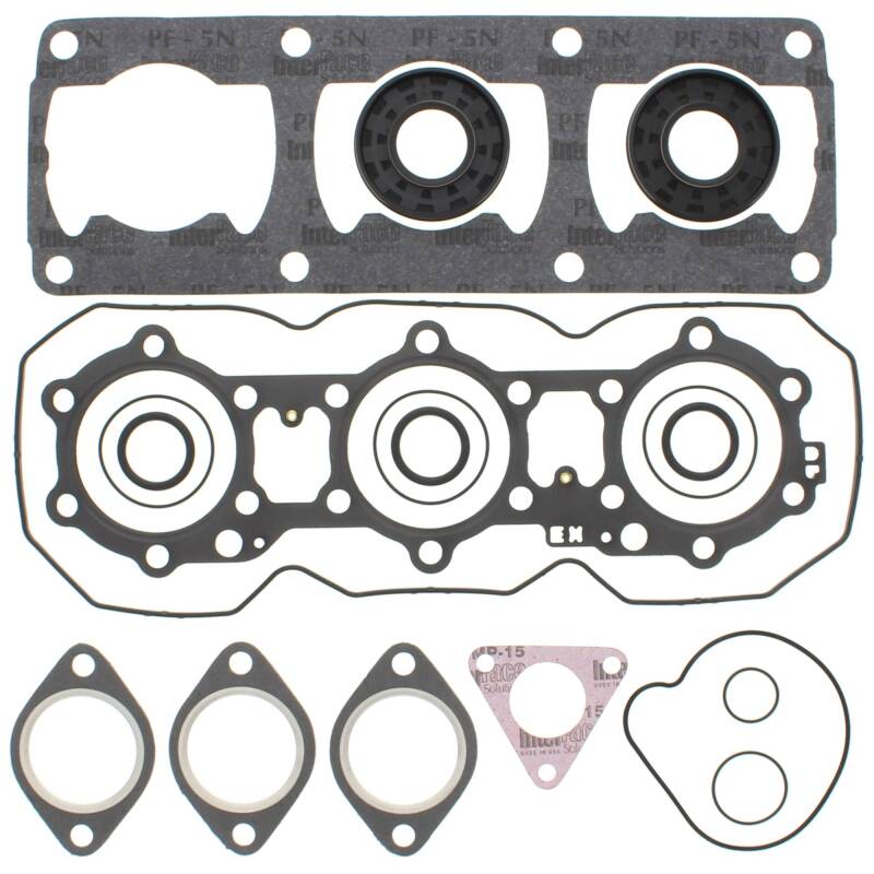 Vertex Pistons Vertex Gaskets 1994 Polaris Indy XLT Special XTRA Complete Gasket Kit w/ Oil Seals
