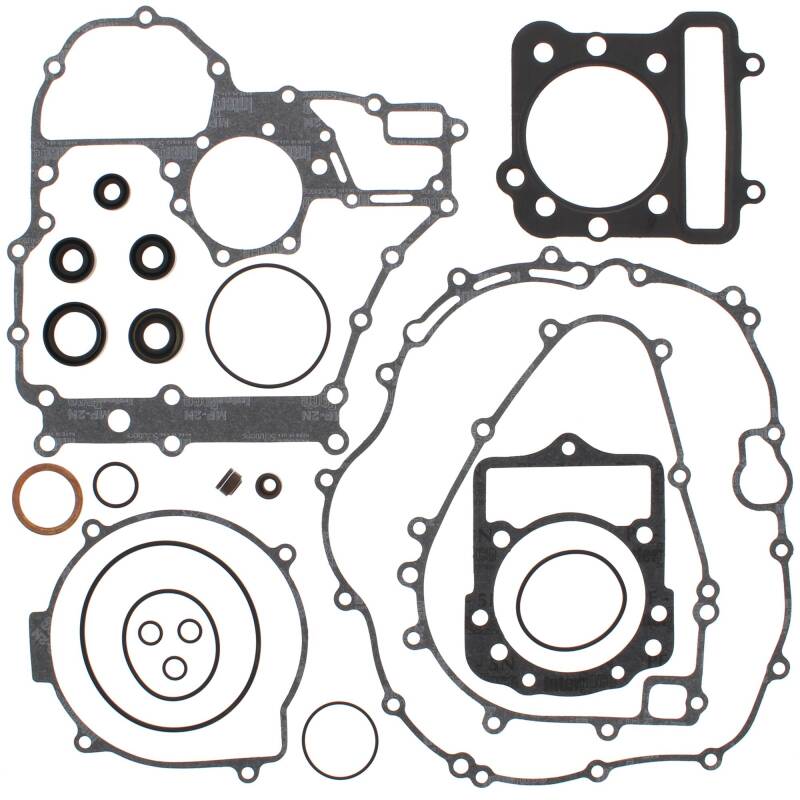 Vertex Pistons Vertex Gaskets 89-05 Kawasaki KLF300C Bayou 4x4 Complete Gasket Kit w/ Oil Seals