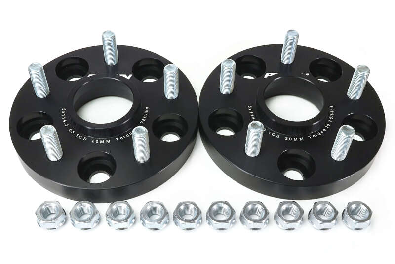 Perrin Performance PERRIN 23-26 Toyota GR Corolla 60.1mm CB / 5x114.3 BP Wheel Spacers - 20mm
