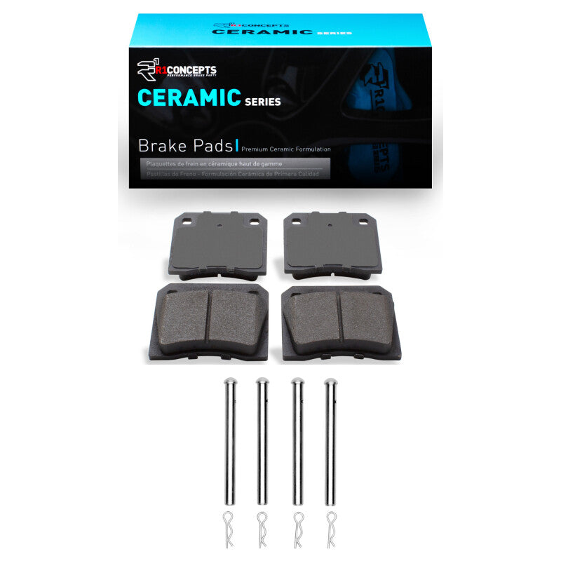 R1 Concepts R1 68-83 DeLorean DMC 12 Rear Ceramic Pads & Hardware Kit