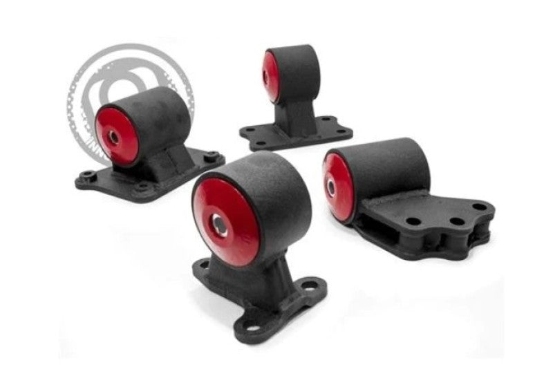 Innovative Mounts Innovative 91-99 Mitsubishi 3000GT / GTO 6G72 Black Steel Mounts 95A Bushings