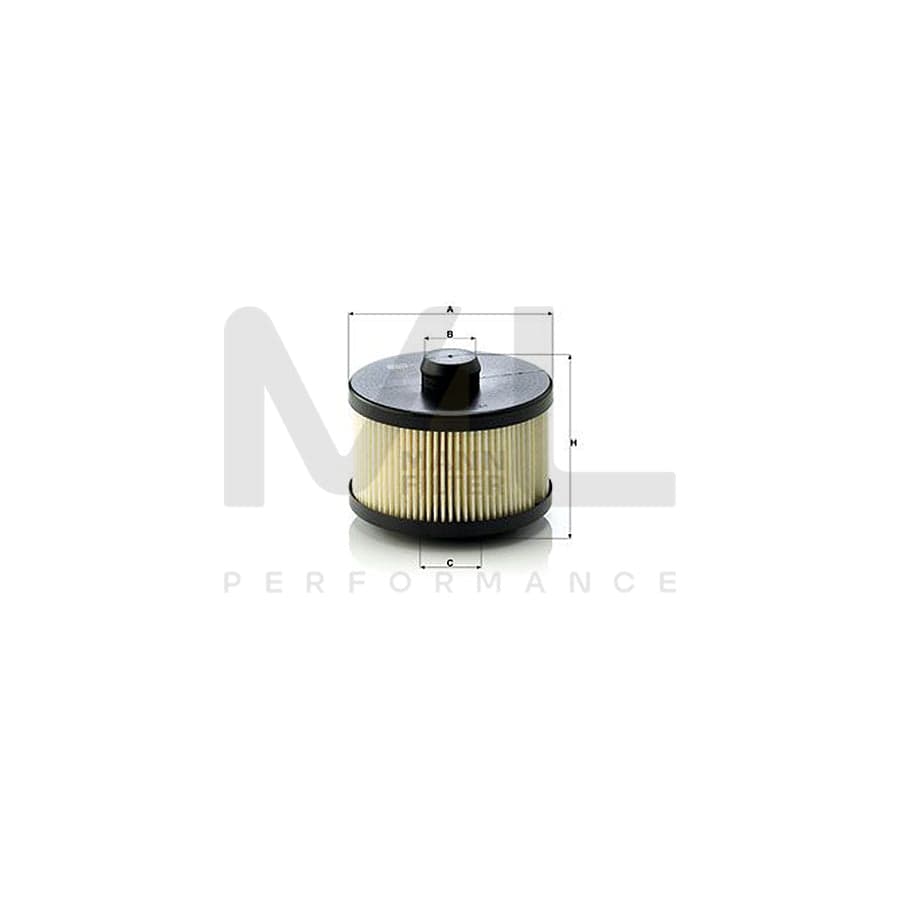 MANN-FILTER PU 10 001 x Fuel filter with seal