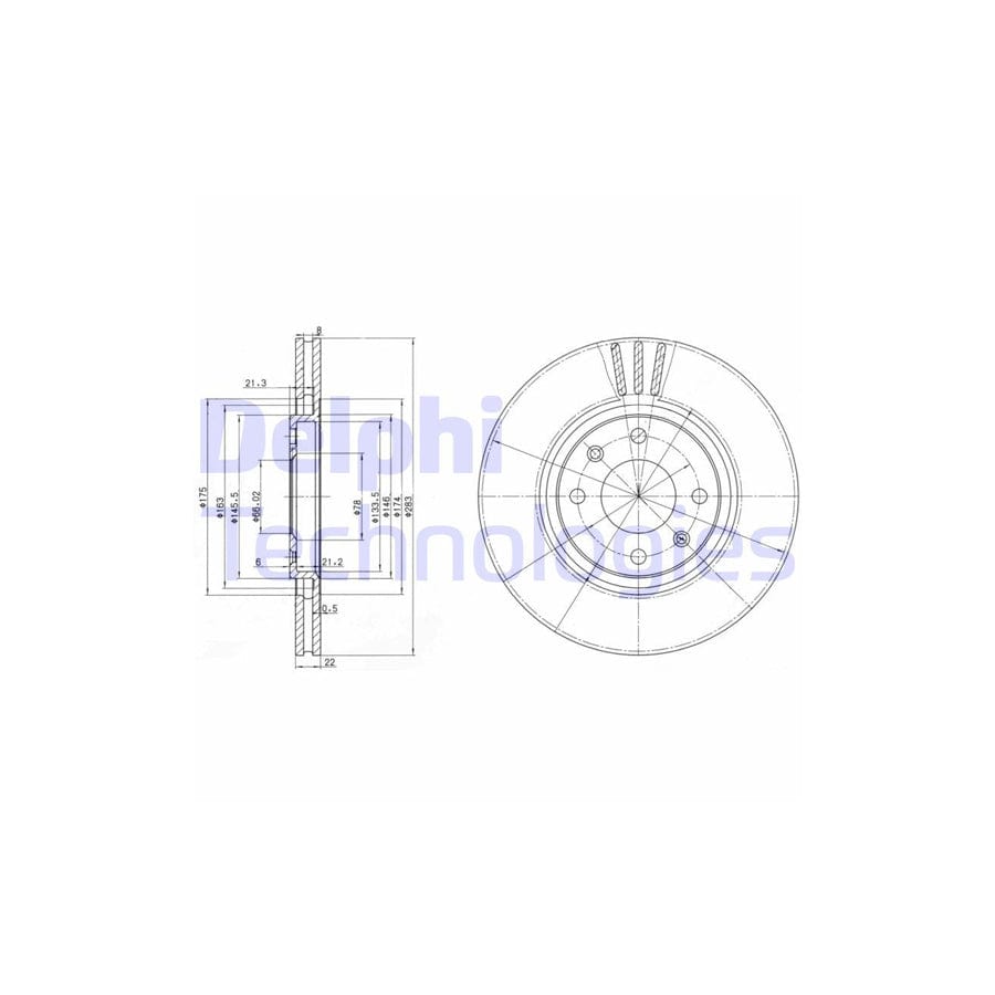 Delphi Bg2690 Brake Disc