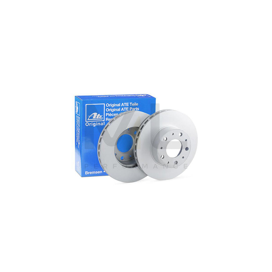 ATE 24.0128-0213.1 Brake Disc Vented, Coated - 1 piece