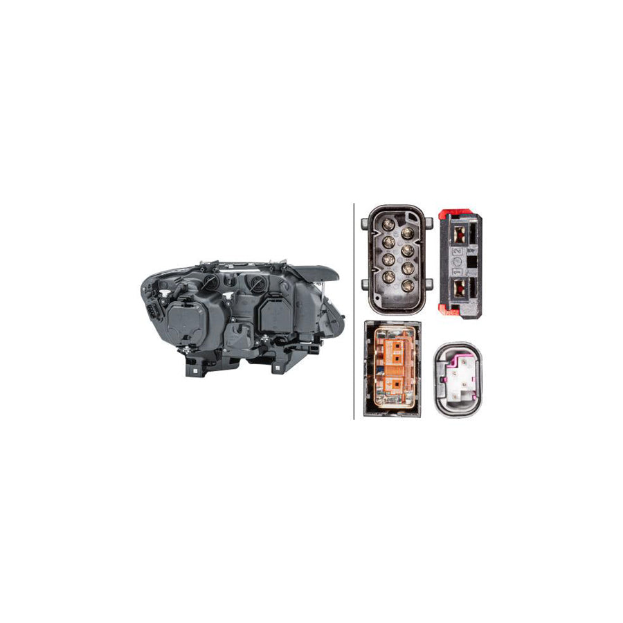 Hella 1EL 009 043-411 Headlight For BMW 7 (E65, E66, E67)