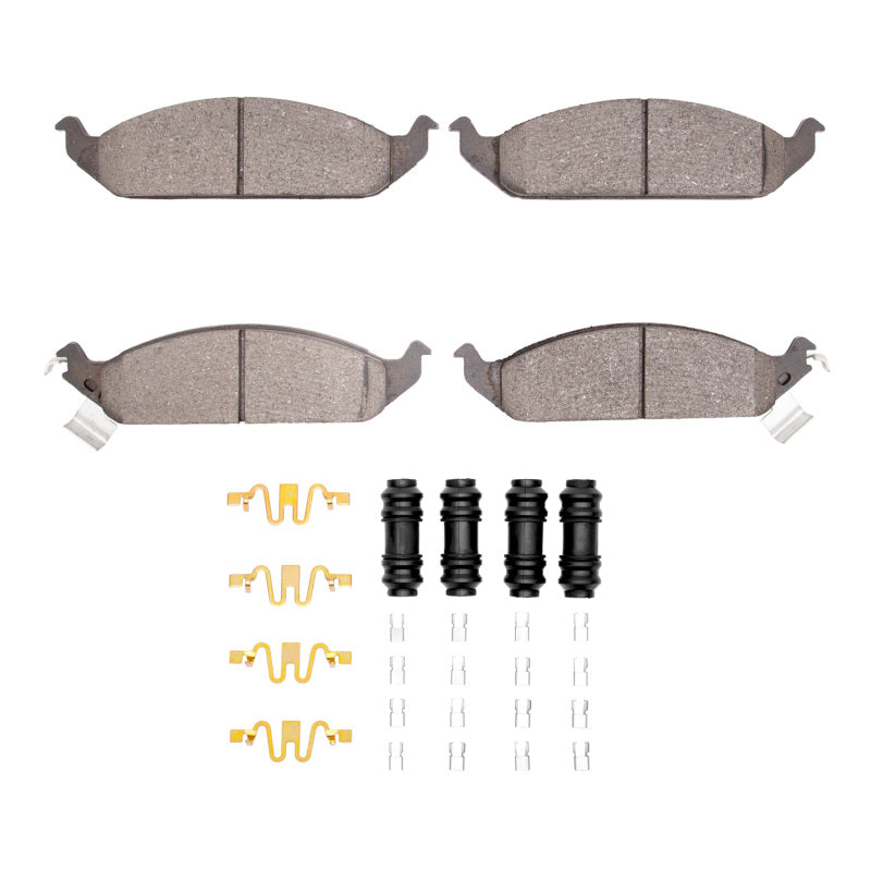 R1 Concepts R1 95-00 Chrysler CIRRUS Front Semi Met Pads & Hardware Kit