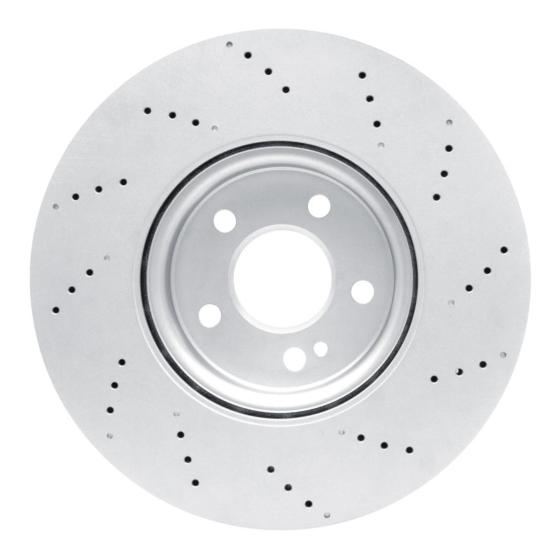 DFC 19-25 Mercedes-Benz GLA250 (USA/Canada) Front Drilled Hi-Carbon Alloy Geomet Coated Rotor