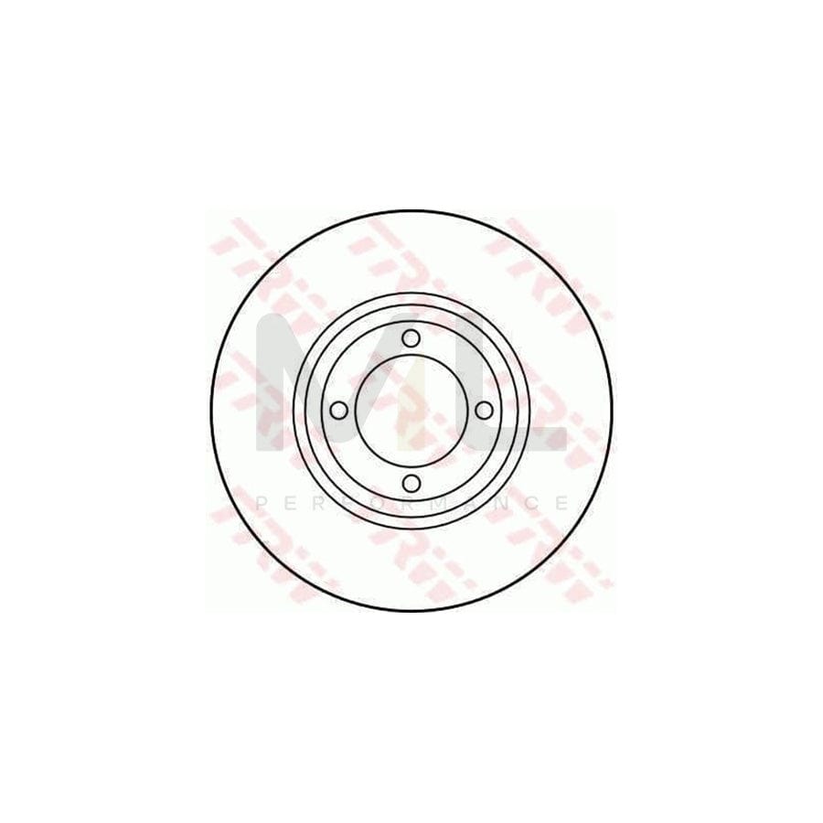 TRW DF1210 Brake Disc Vented | ML Performance Car Parts